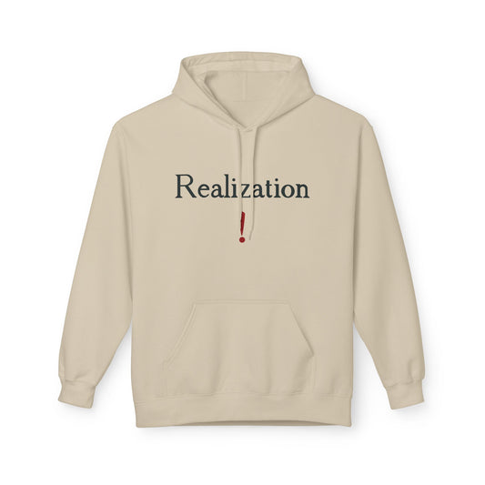 Realization Hoodie — Minimalist Inspirational Sweatshirt