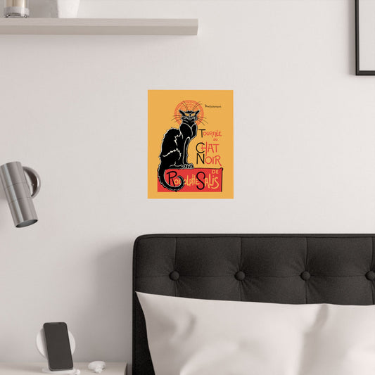 Vintage Tournée du Chat Noir Wall Art Poster