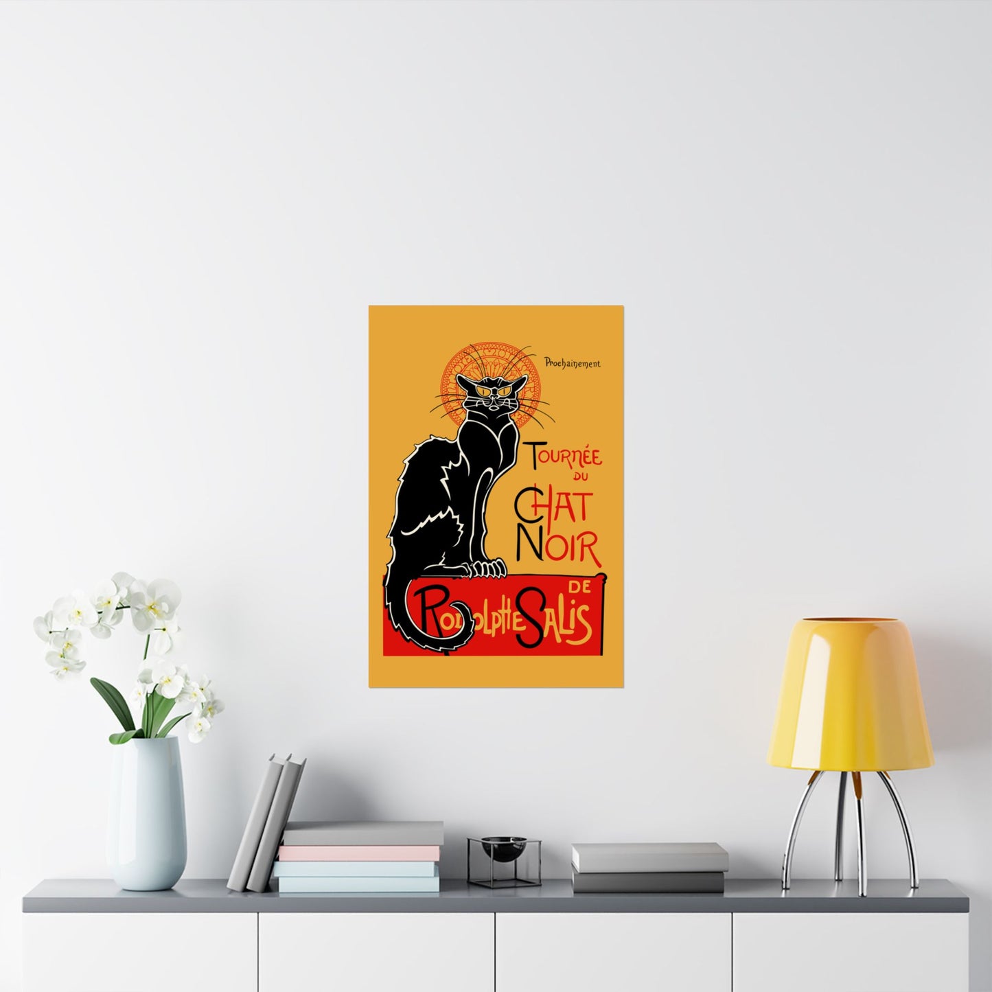 Vintage Tournée du Chat Noir Wall Art Poster