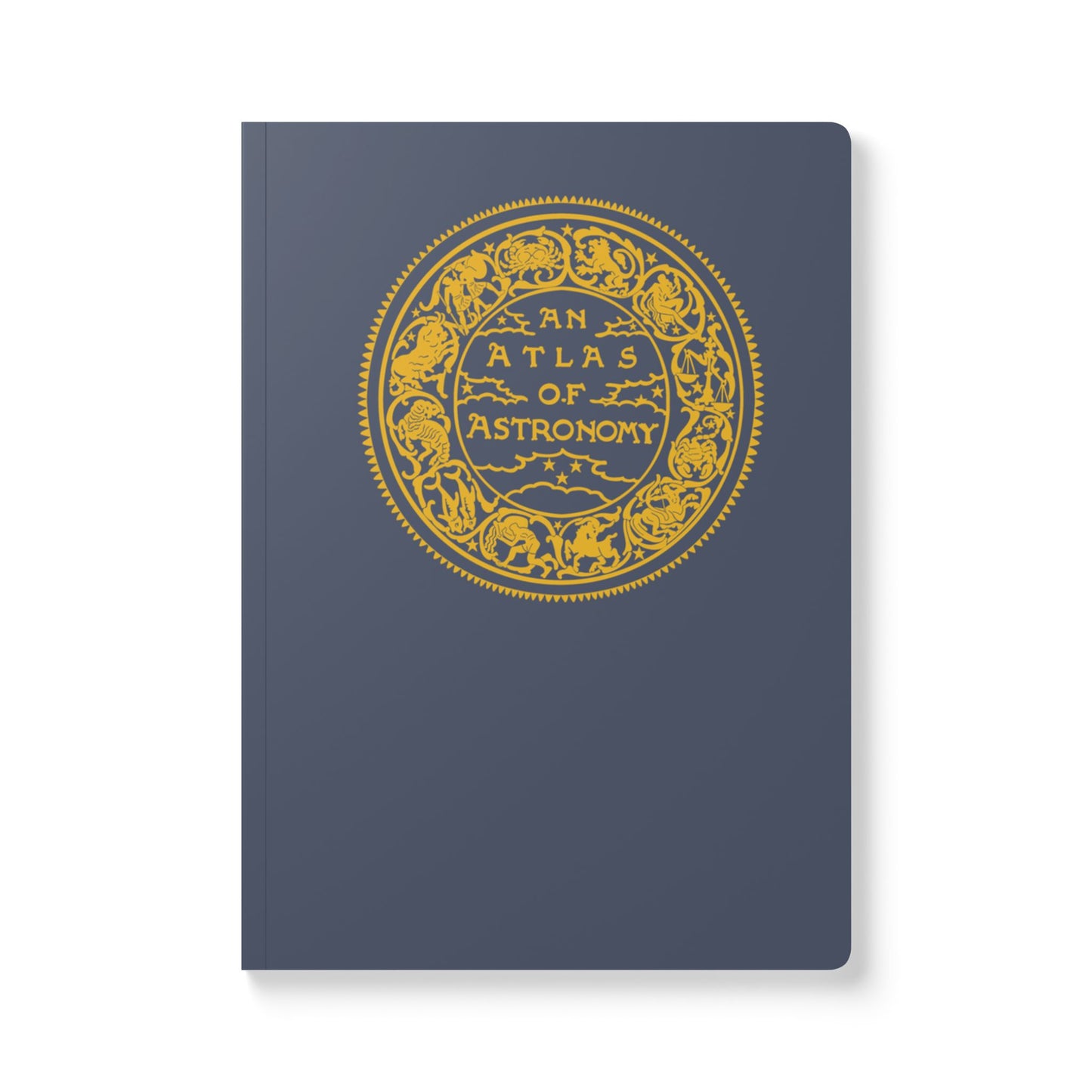 'An Atlas of Astronomy' Vintage Book Cover Softcover Journal