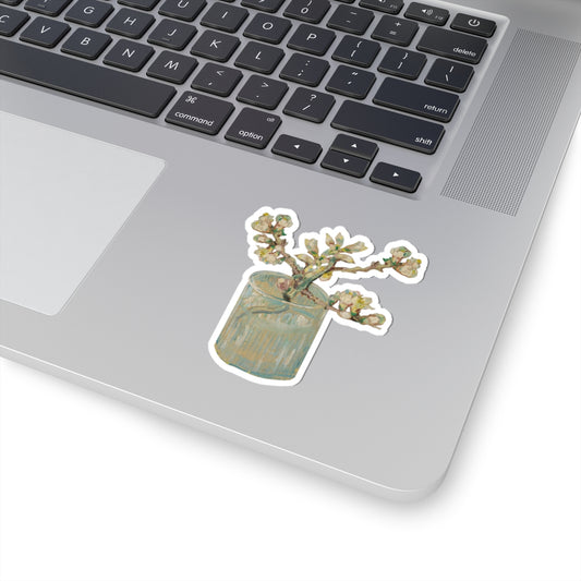 Van Gogh Cherry Blossom Branch Sticker