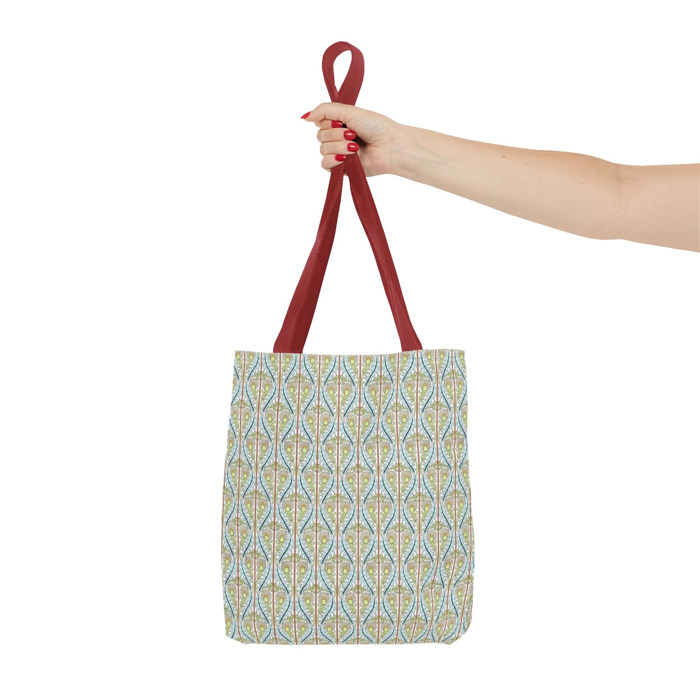 Dandelion Art Nouveau Pattern Tote Bag
