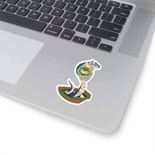 Colorful Cobra Sticker