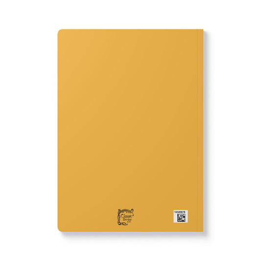 Vintage Art Nouveau Floral Design Softcover Journal