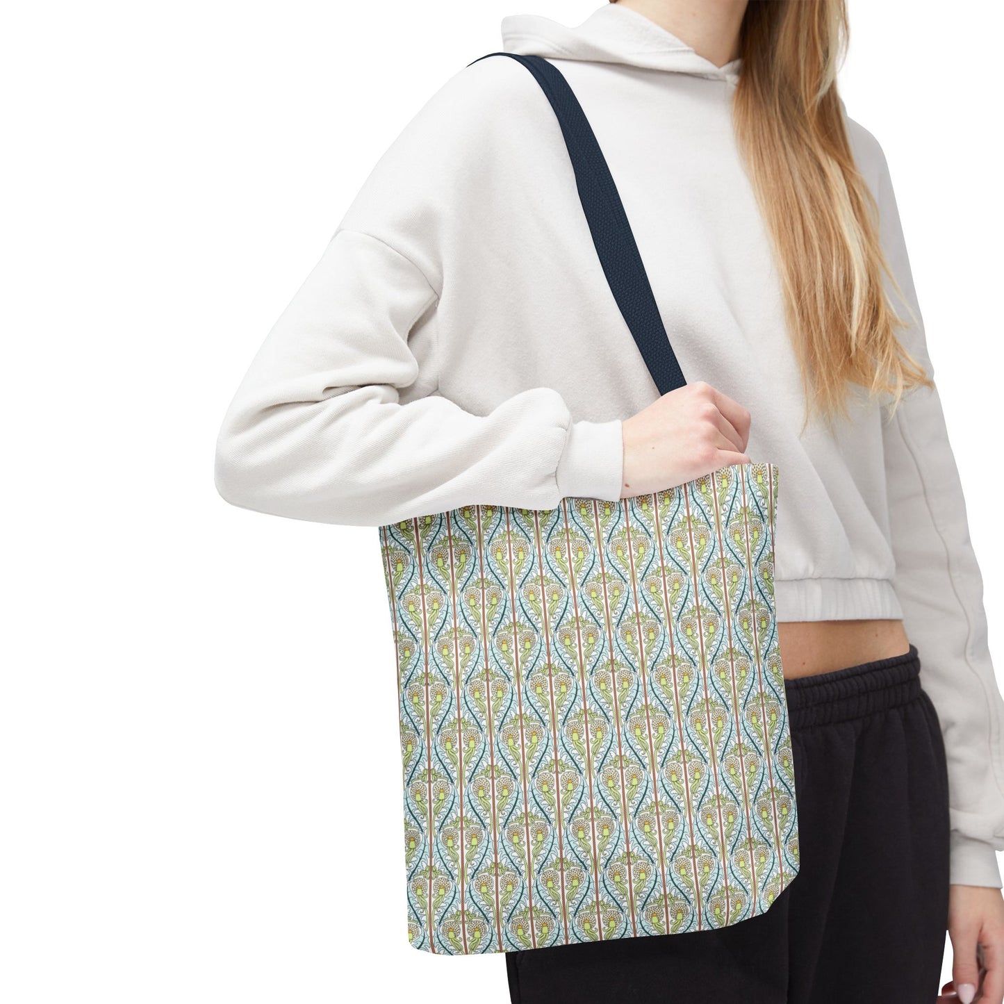 Dandelion Art Nouveau Pattern Tote Bag