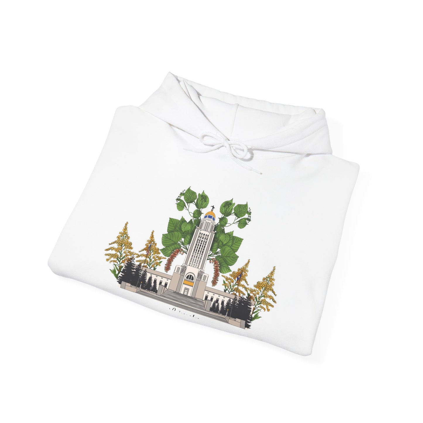 Lincoln Capitol Nebraska Unisex Hoodie