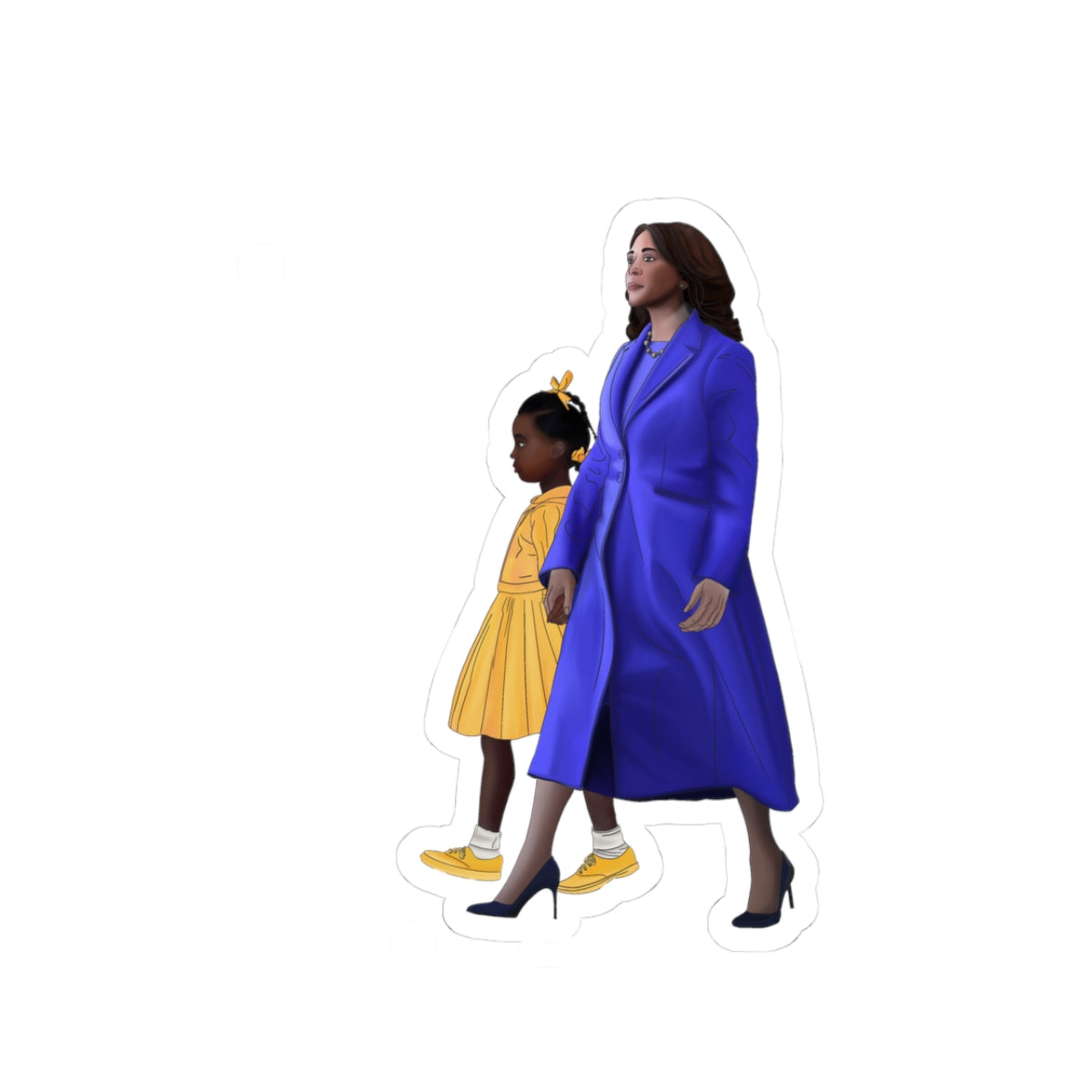 Ruby & Kamala Walk Sticker