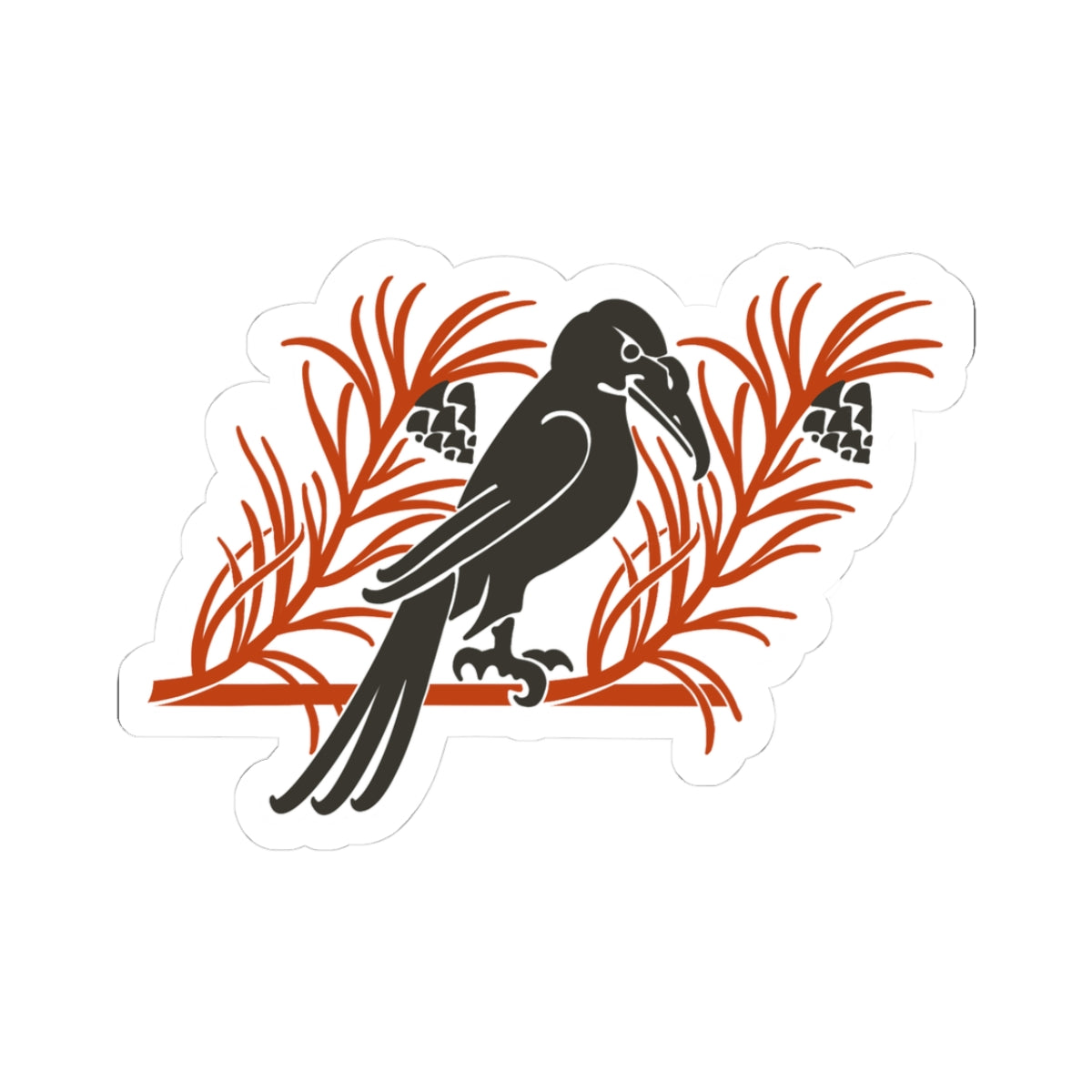Black Bird Sticker
