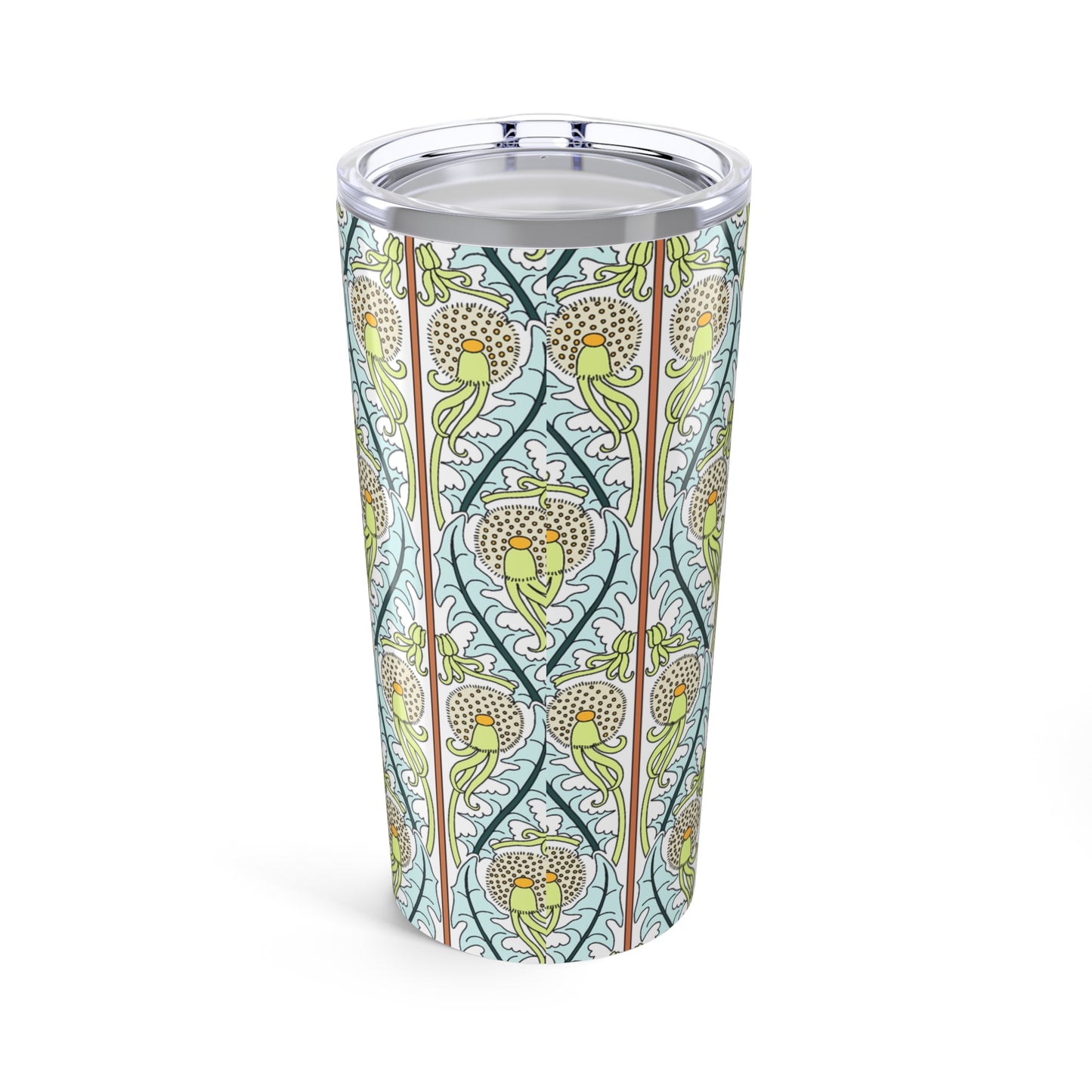 Art Nouveau Dandelion Pattern Insulated Tumbler - 20oz Travel Mug