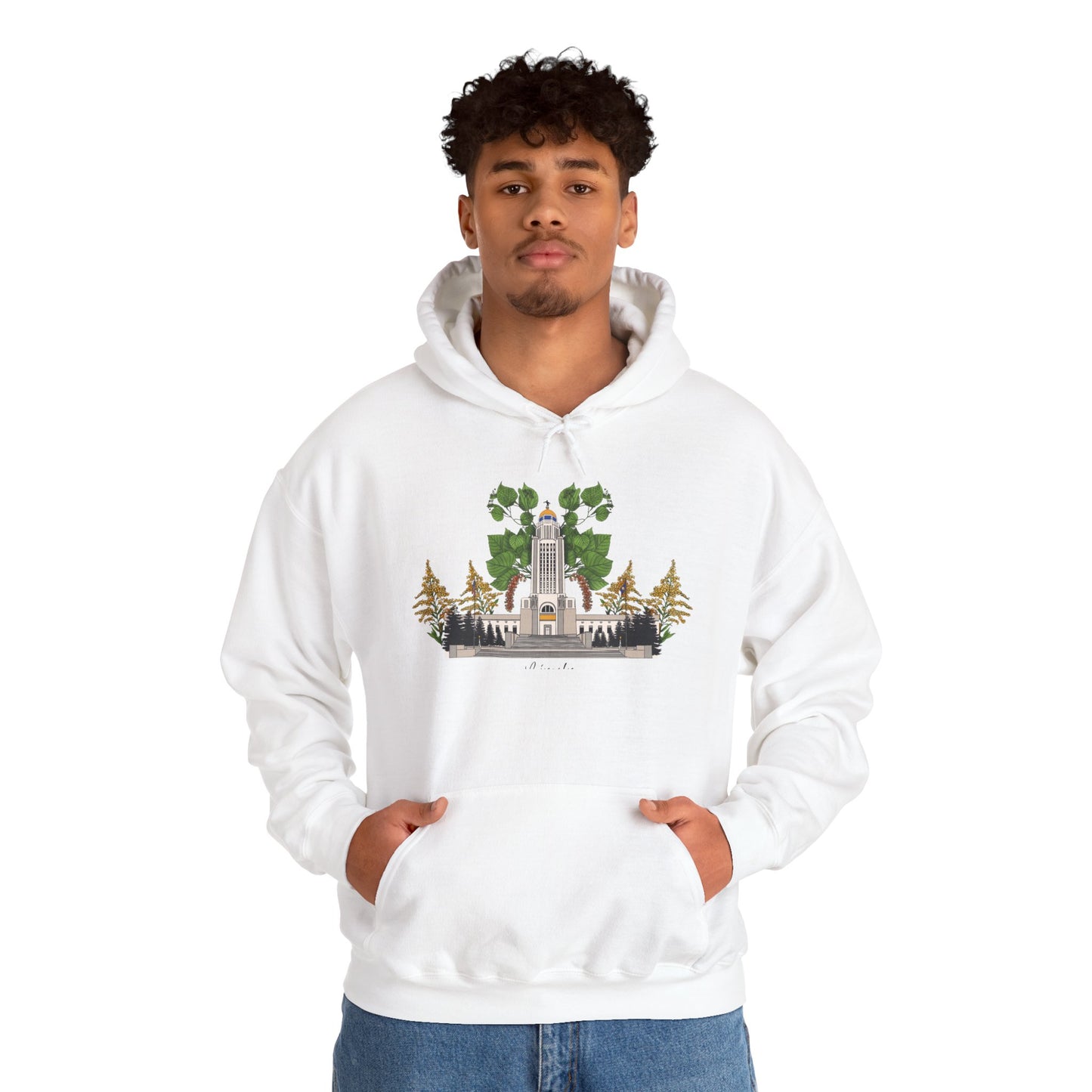 Lincoln Capitol Nebraska Unisex Hoodie