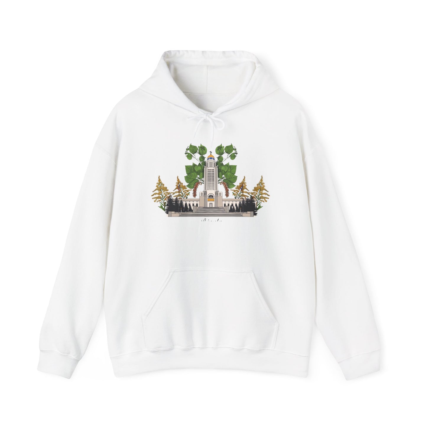 Lincoln Capitol Nebraska Unisex Hoodie