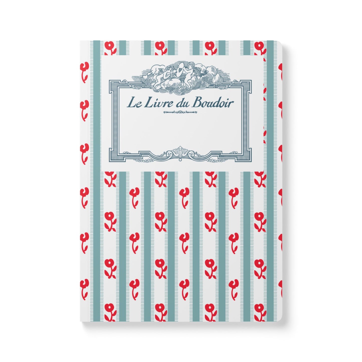 Vintage Book Cover "le Livre du Boudoir" Softcover Journal