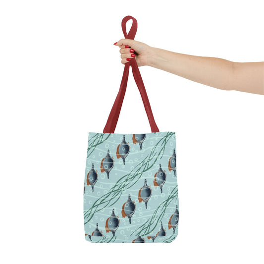 Ocean-Inspired Sea shell pattern Tote Bag