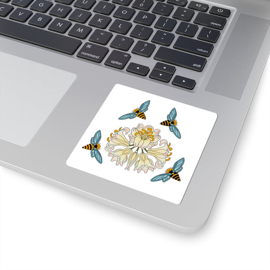 Lillies Bee Sticker