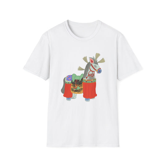 Japanese Folk Toy Horse T-Shirt — Vintage Japanese Design