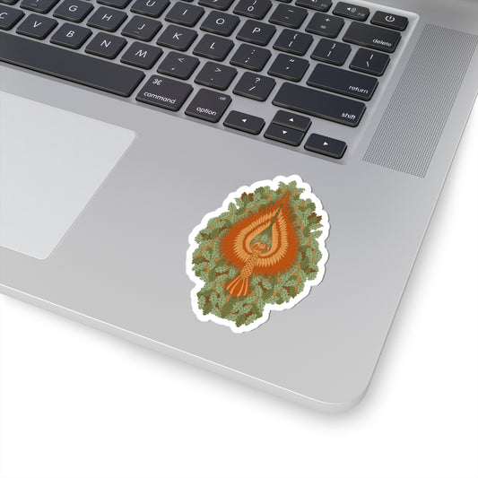 Vibrant Phoenix Sticker