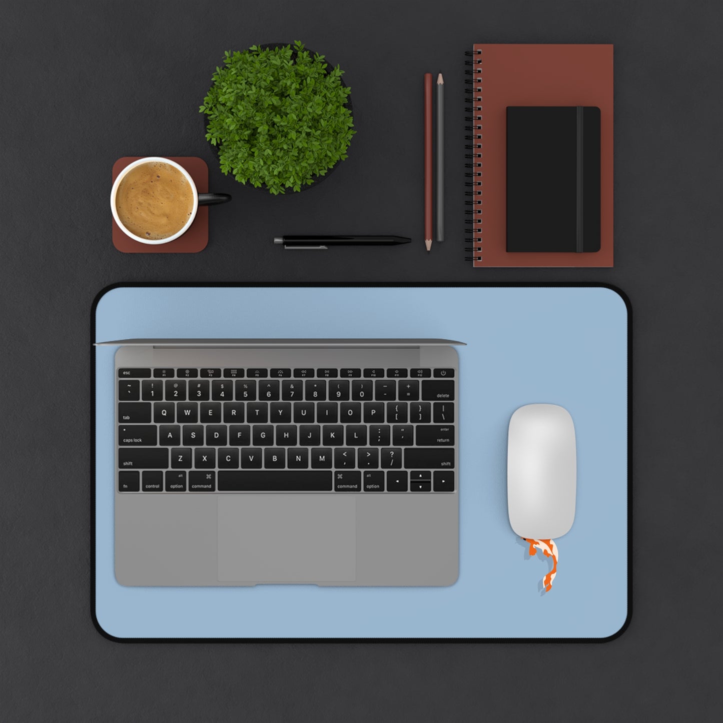 Elegant Koi Fish Desk Mat