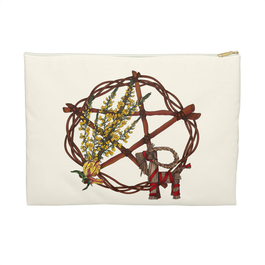 Witchy Accessory Pouch, Stylish Makeup Bag, Travel Organizer, Occult Gift, Astrology Storage Case, Magical Supplies Bag