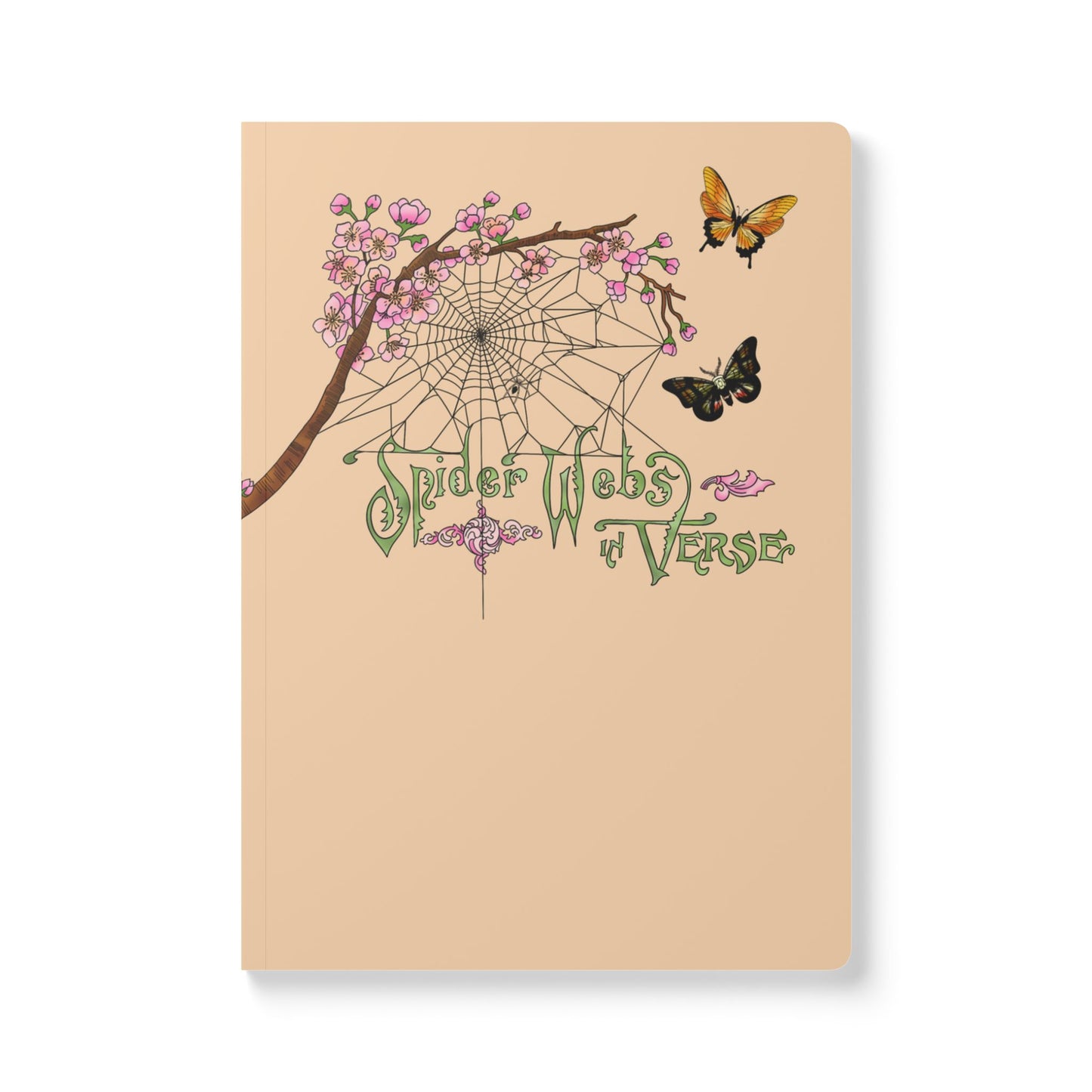 Cherry Blossom & Butterflies Softcover Journal