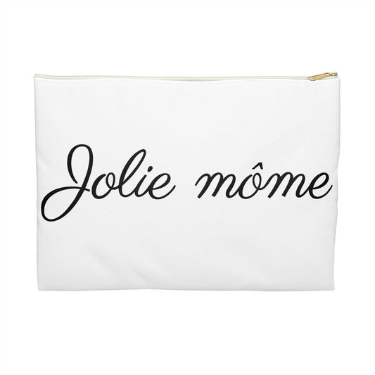 Chic Accessory Pouch - "Jolie Môme" (Cute babe)