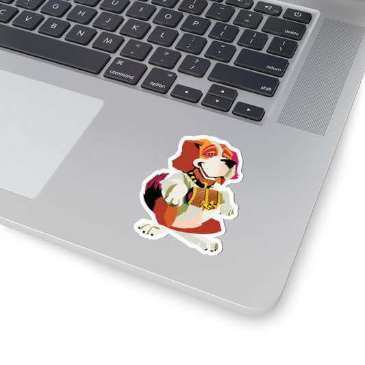 Saint Bernard Dog Sticker
