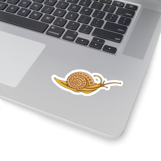 Golden Snail Sticker