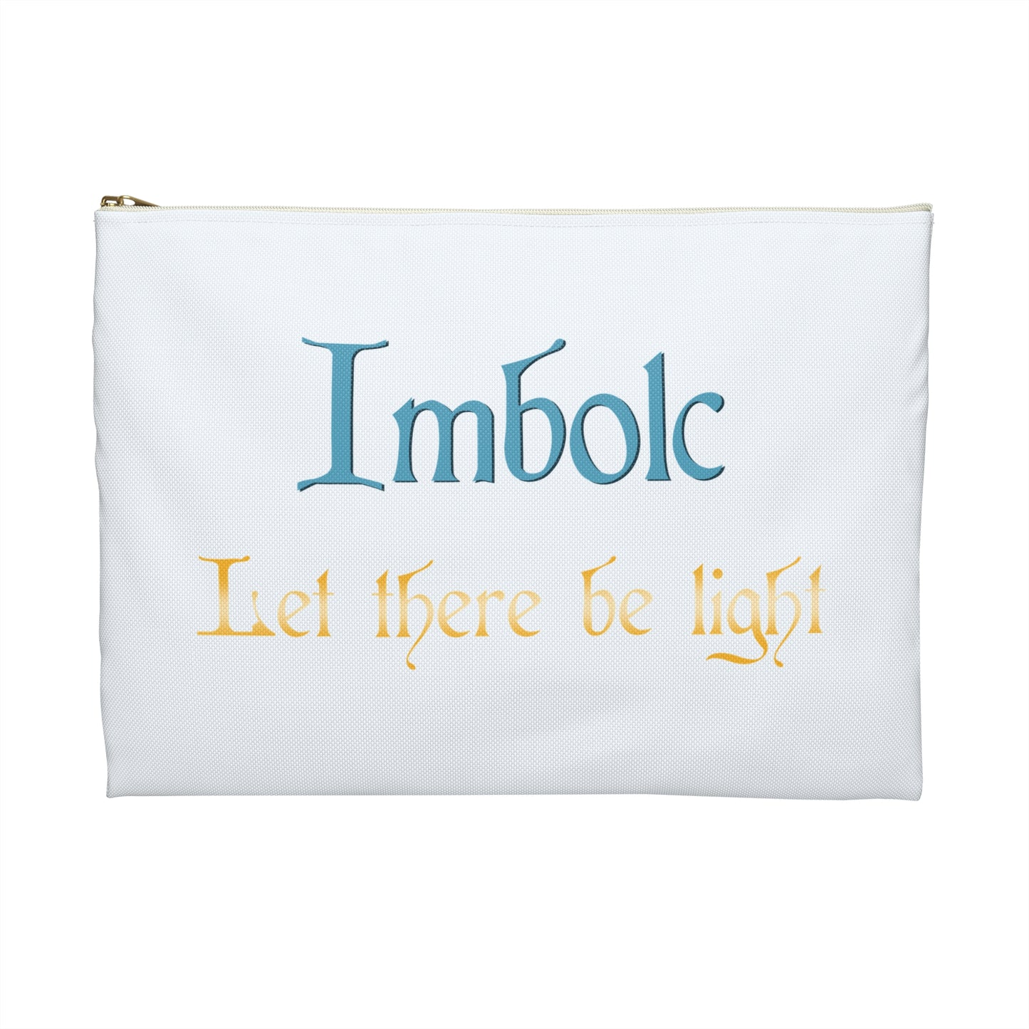 Imbolc Candle Nest Makeup Bag, Easter Gift, Spring Travel Organizers, Cute Storage Bag for Essentials