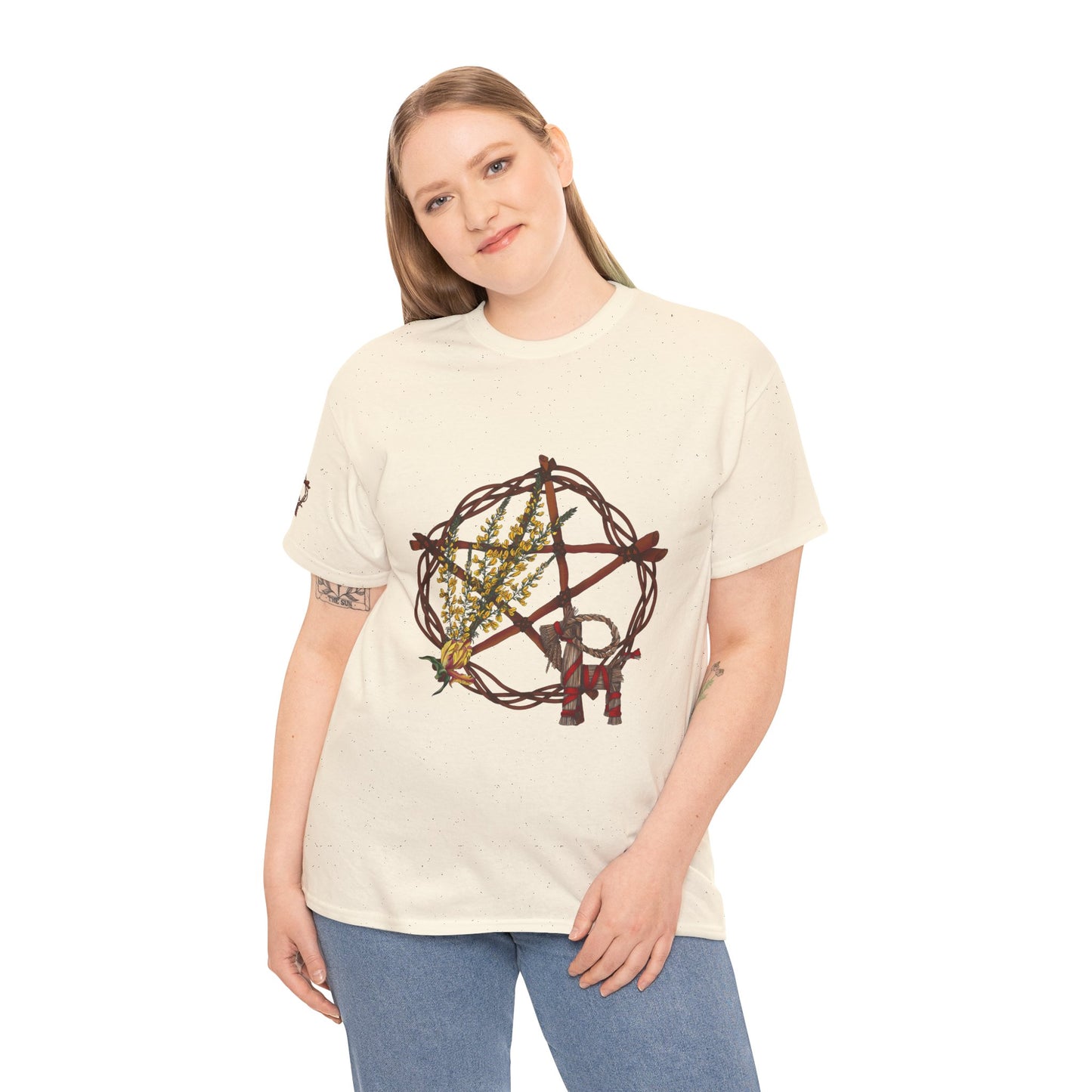 Occult-Inspired Unisex Heavy Cotton Tee, Boho T-Shirt, Graphic Tee, Witchy Apparel, Festival Clothing, Everyday Casual Wear, Unique [...]