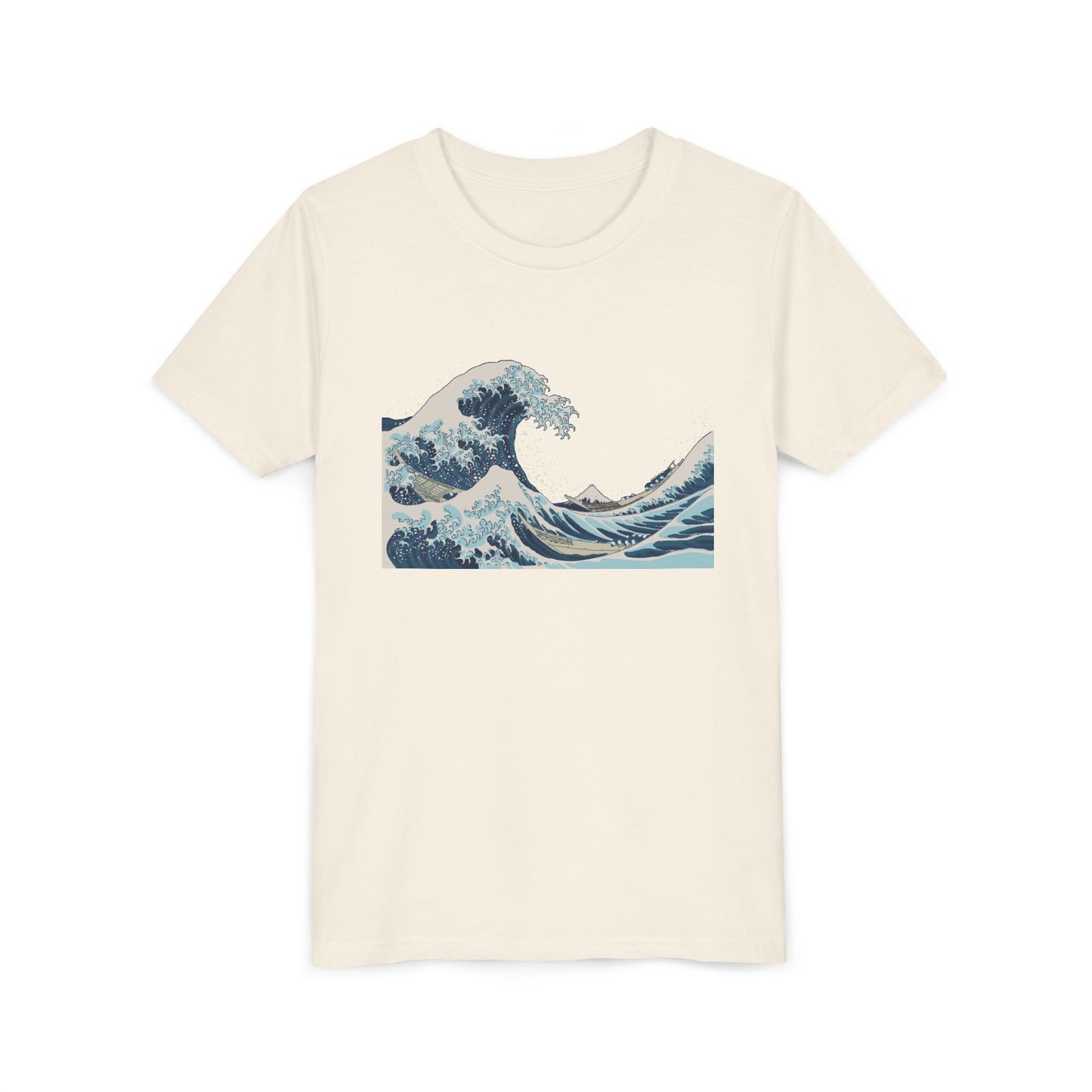 Japanese The Great Wave Youth Tee — Hokusai The Great Wave Graphic Shirt