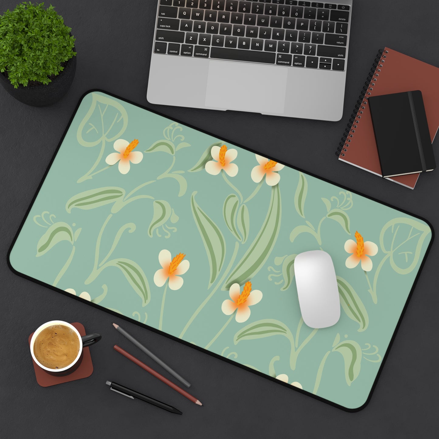 Floral Desk Mat
