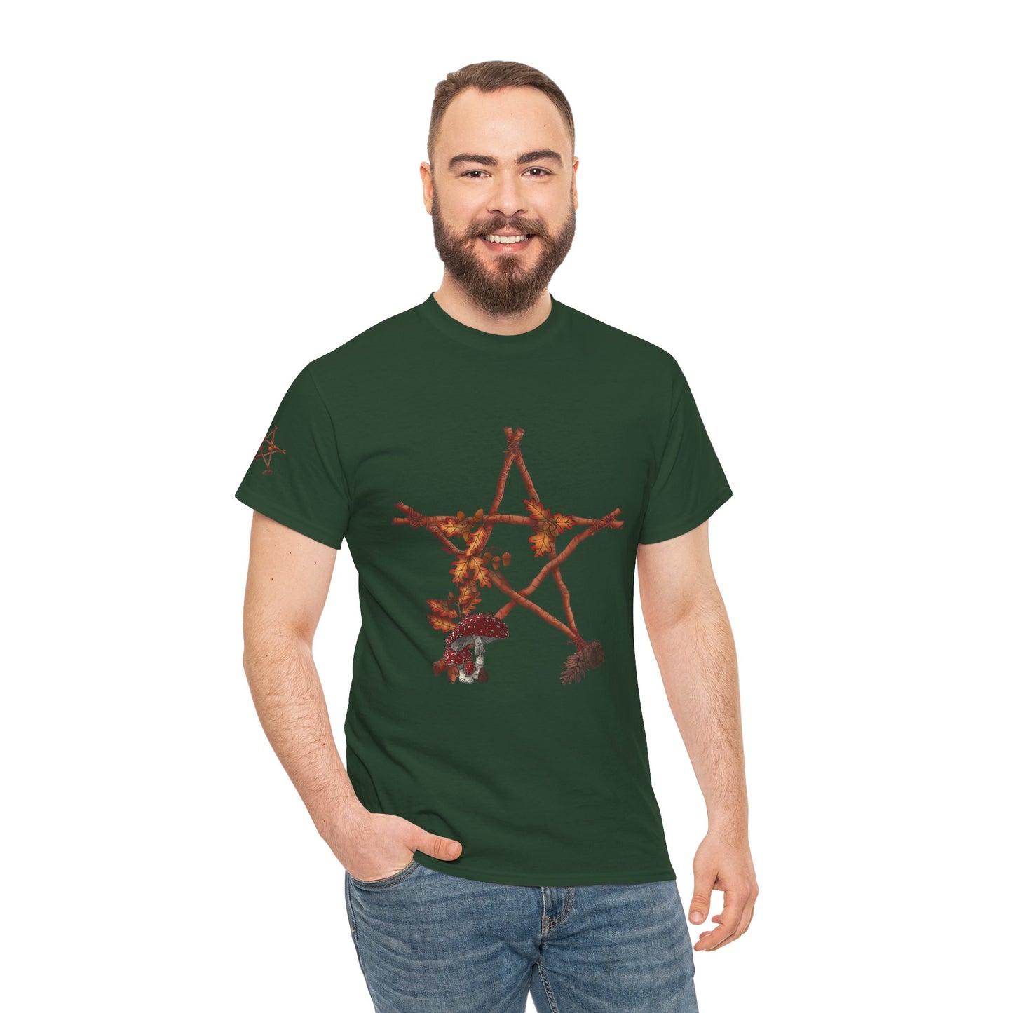 Mabon Star Graphic Tee | Unisex Cotton Shirt