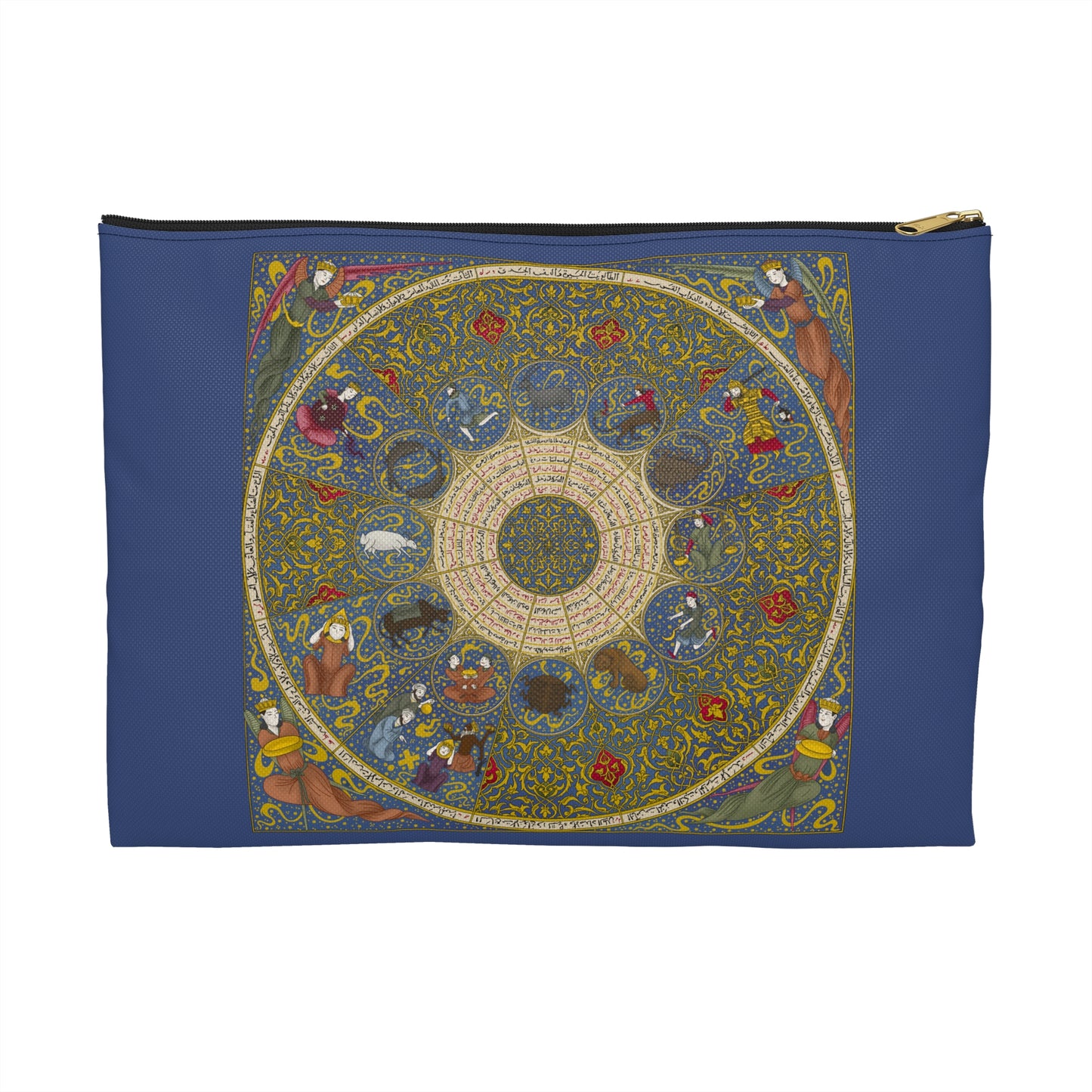 Astrological Accessory Pouch - Zodiac Gift, Astrology Bag, Travel Makeup Clutch, Celestial Storage, Horoscope Organizer