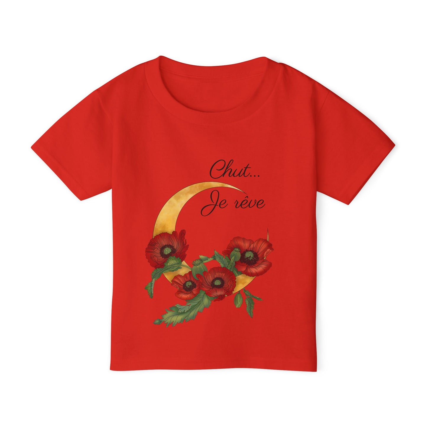 "Chut... Je rêve" French Script Sleepy Chic Tee