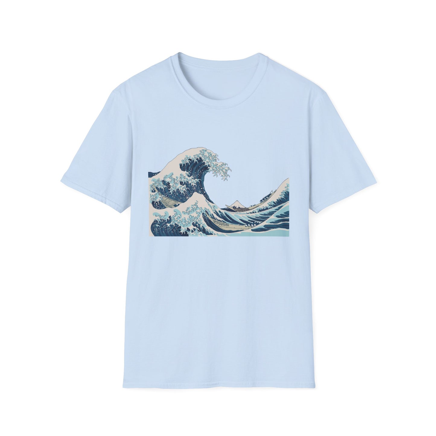 Hokusai Wave Print T‑Shirt — Great Wave Inspired Graphic Tee
