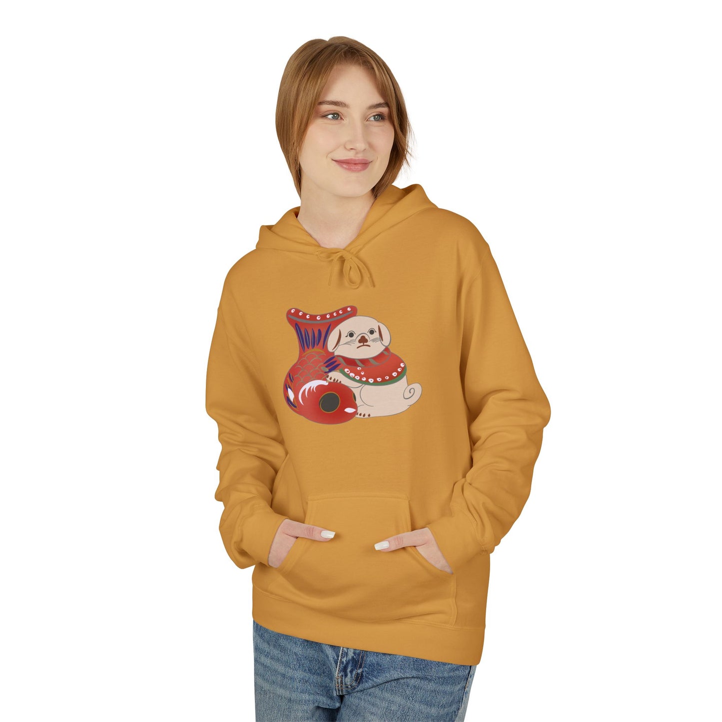 Tai Guruma Hoodie —  traditional Japanese symbol of loyalty and protection