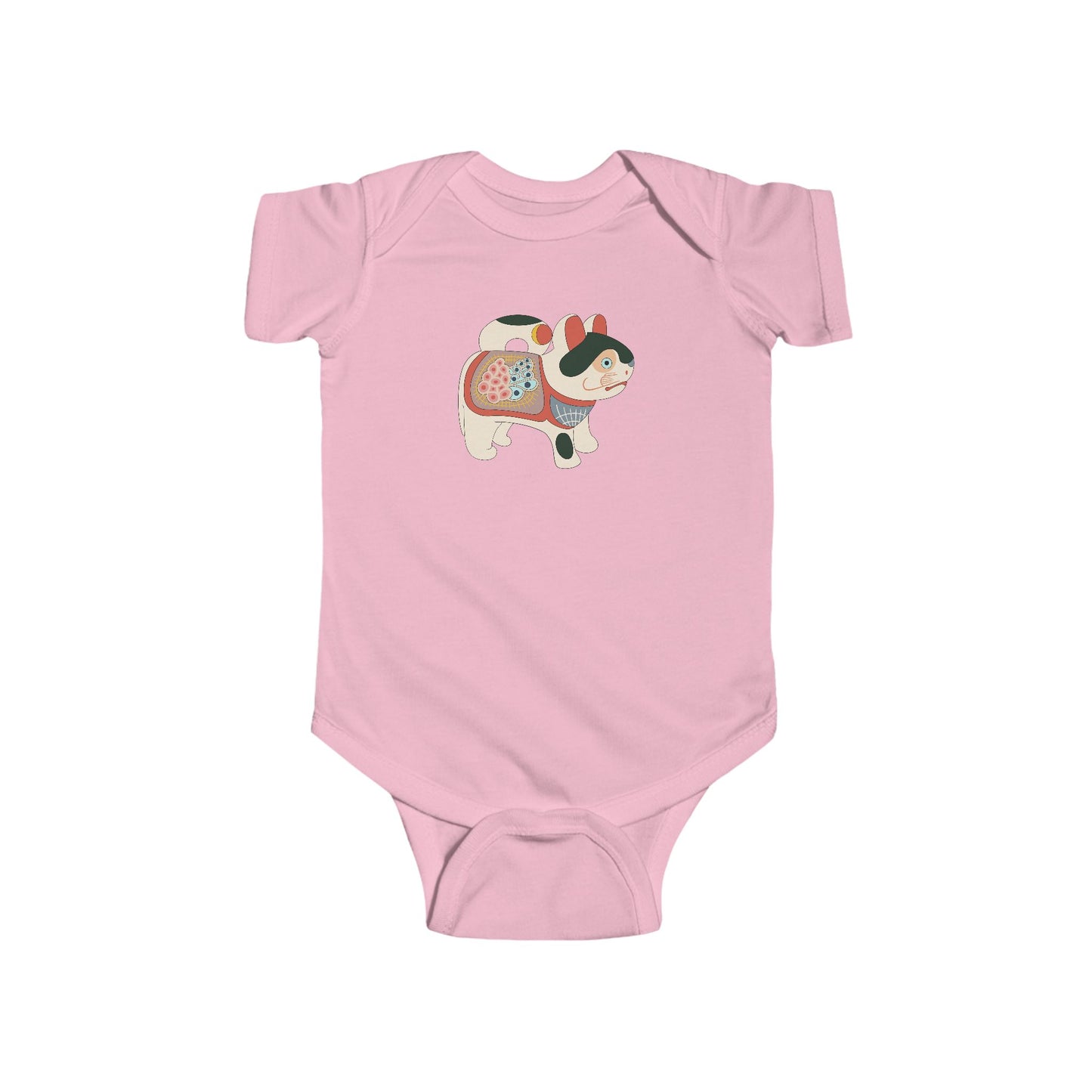 Lucky Inu Hariko illustration by Kawasaki Kyosen Onesie — Japanese Lucky Cat Onesie