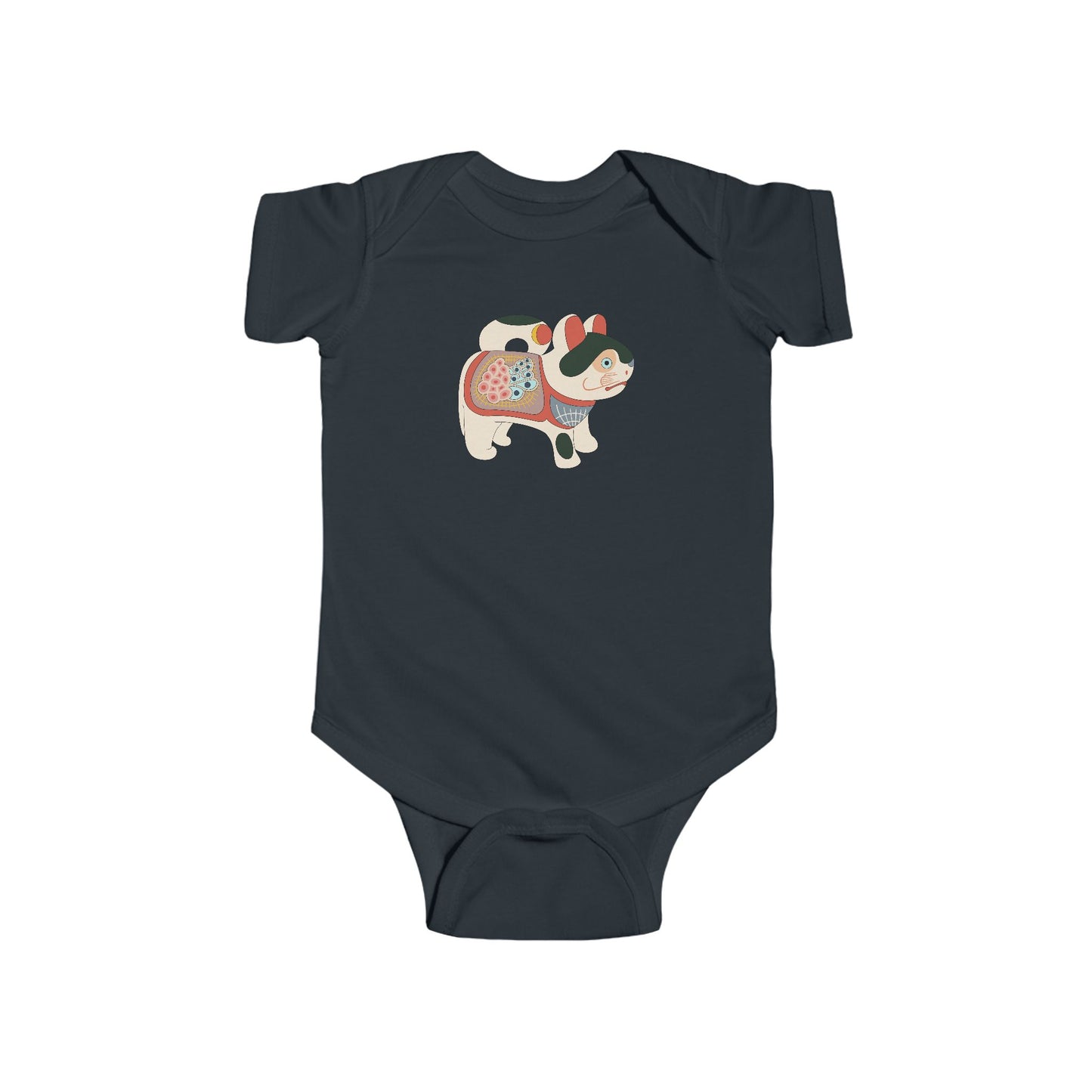 Lucky Inu Hariko illustration by Kawasaki Kyosen Onesie — Japanese Lucky Cat Onesie