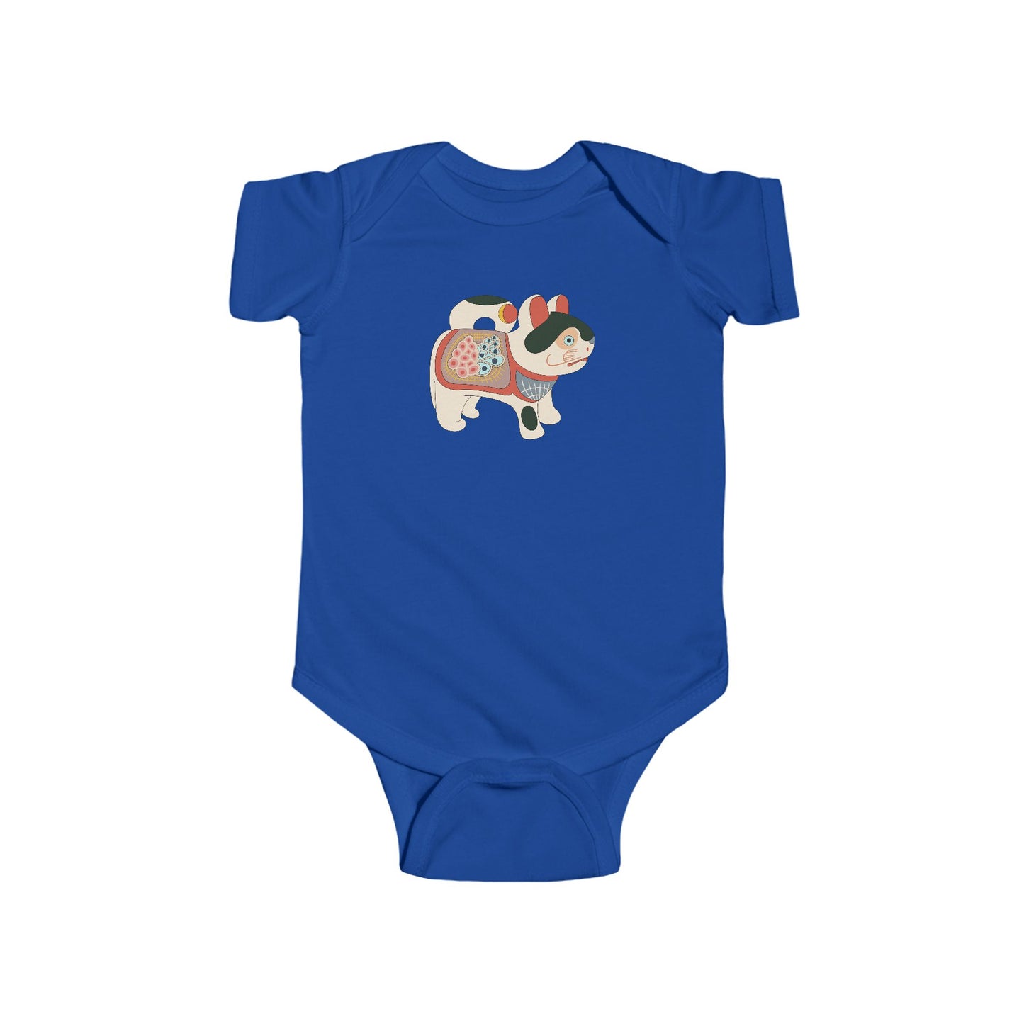 Lucky Inu Hariko illustration by Kawasaki Kyosen Onesie — Japanese Lucky Cat Onesie