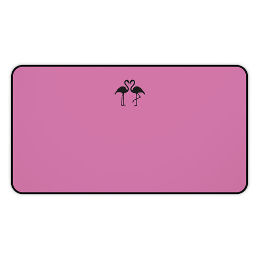 Romantic Flamingo Desk Mat