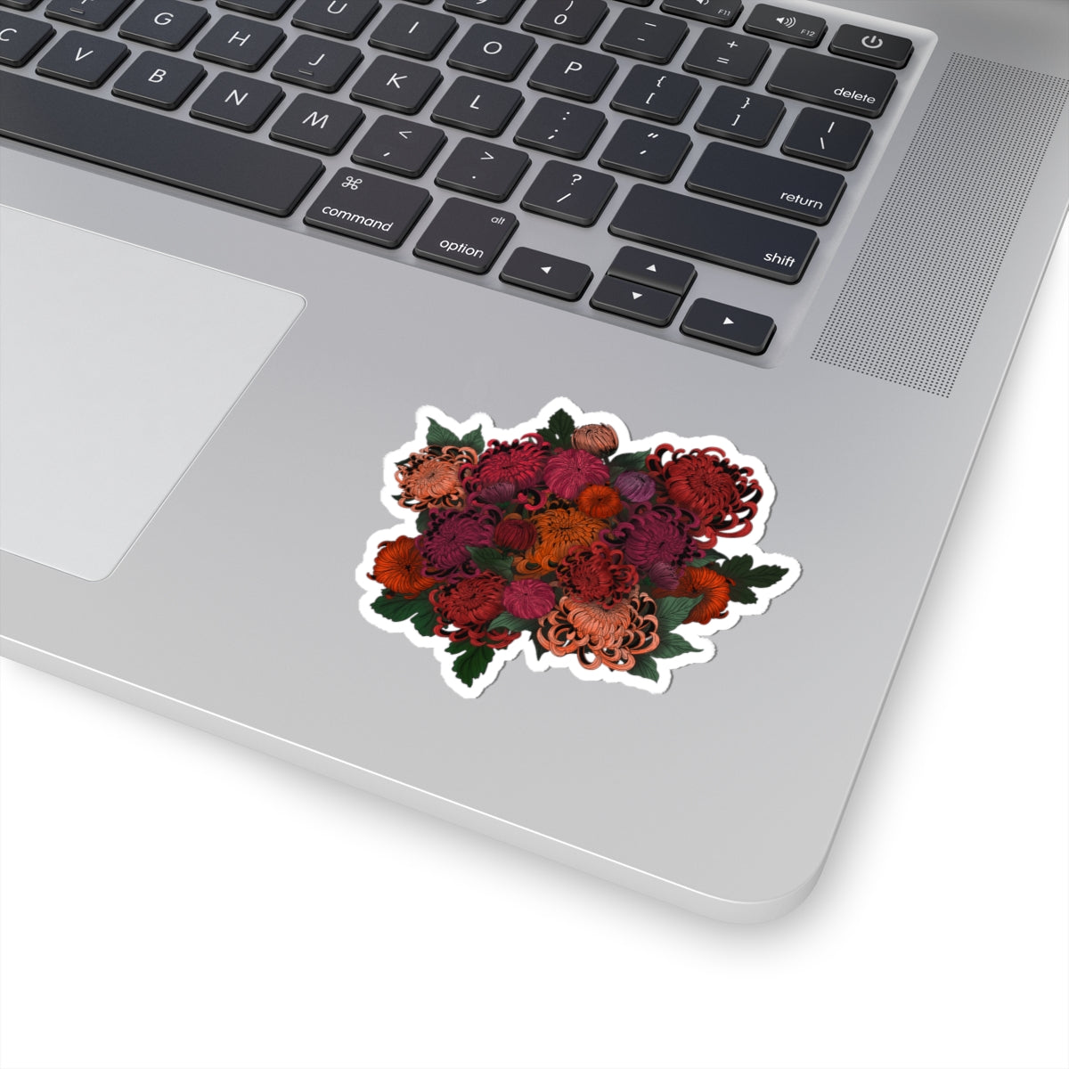 Chrysanthemum Fall Colors Sticker