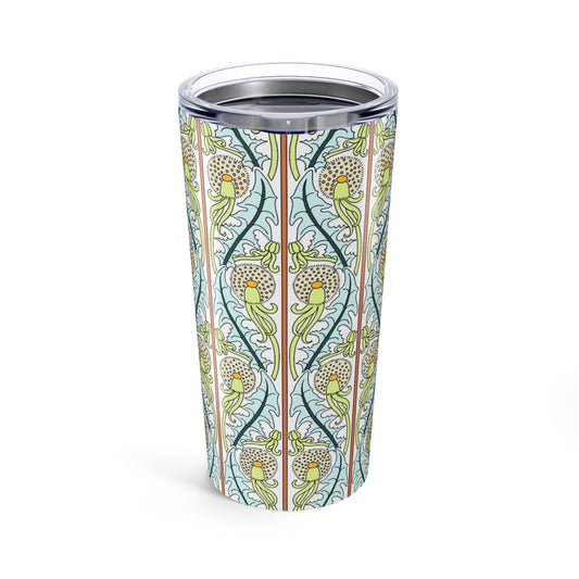 Art Nouveau Dandelion Pattern Insulated Tumbler - 20oz Travel Mug