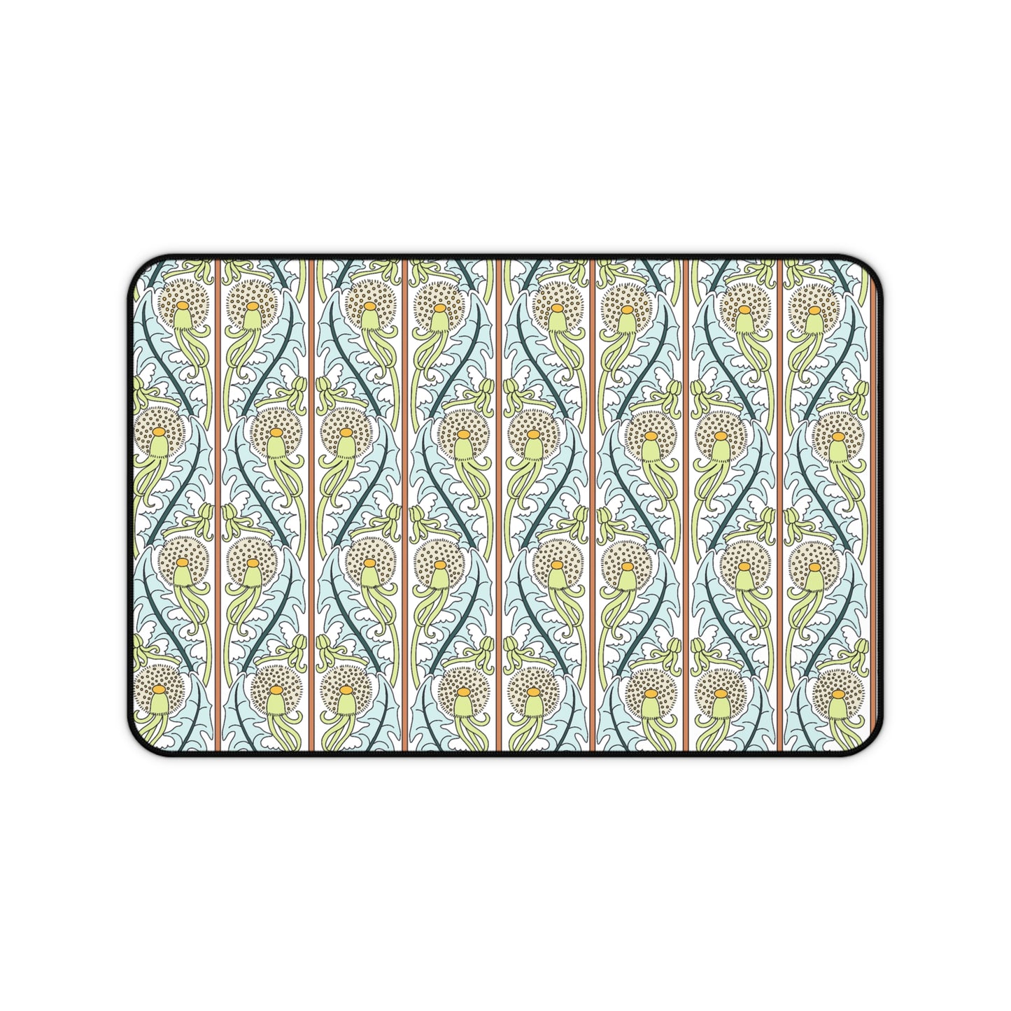 Art Nouveau Dandelion Pattern Desk Mat