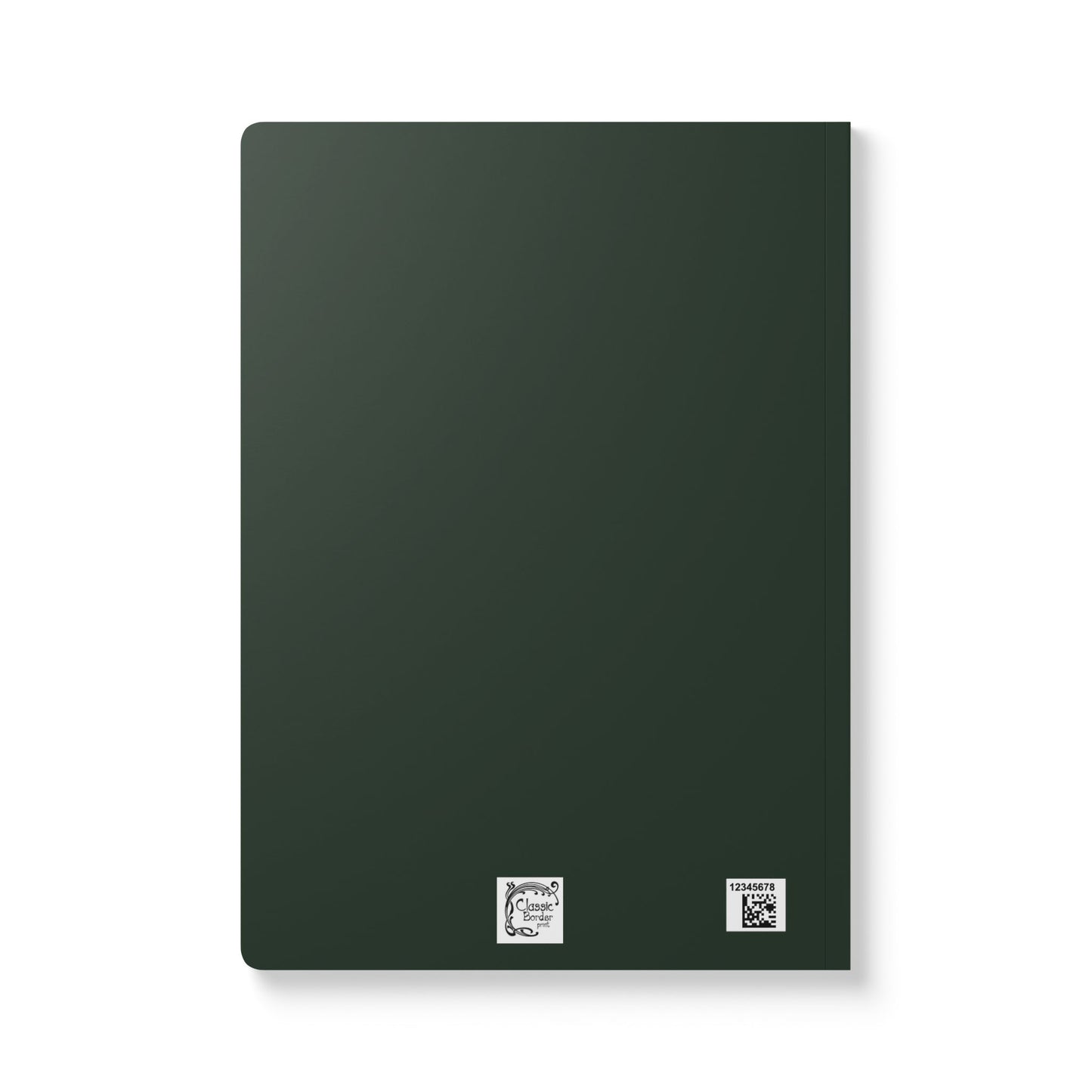 Holiday Tree Vintage Book Cover Softcover Journal