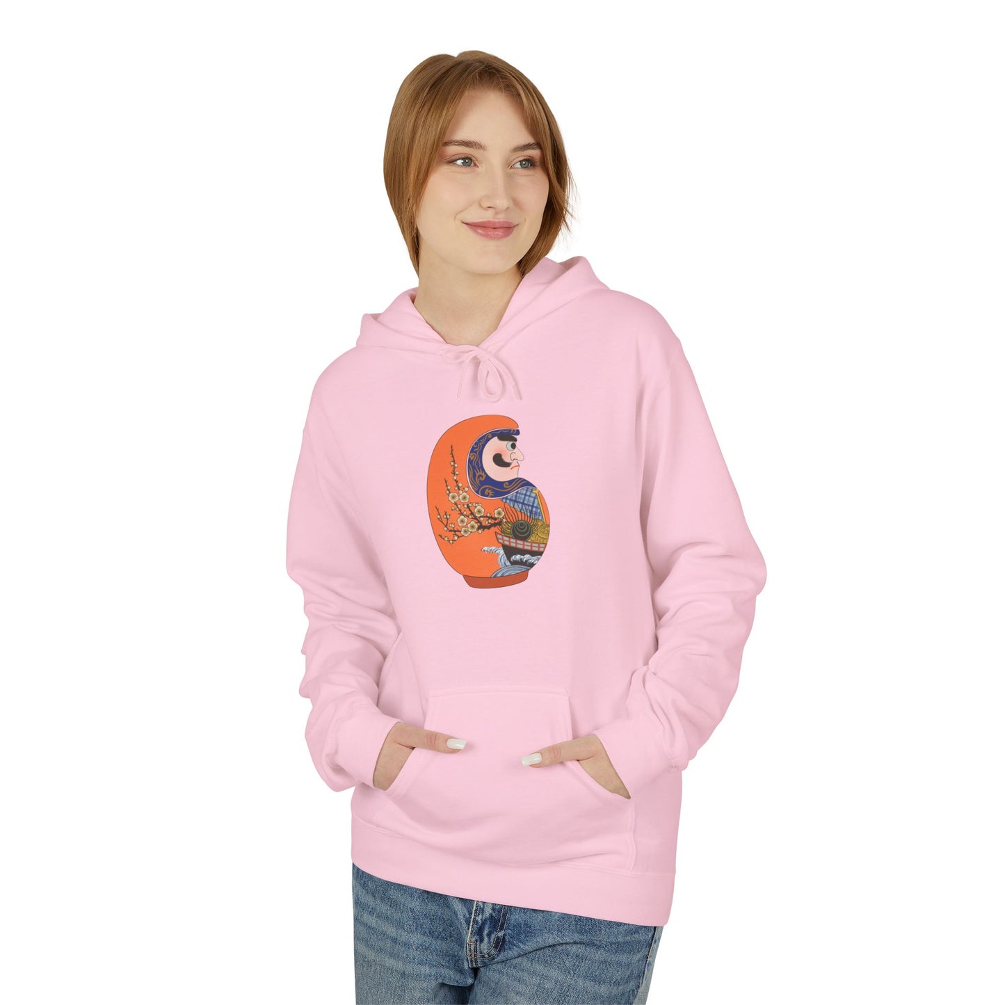 Daruma doll Hoodie - Treasure Ship (Takarabune)