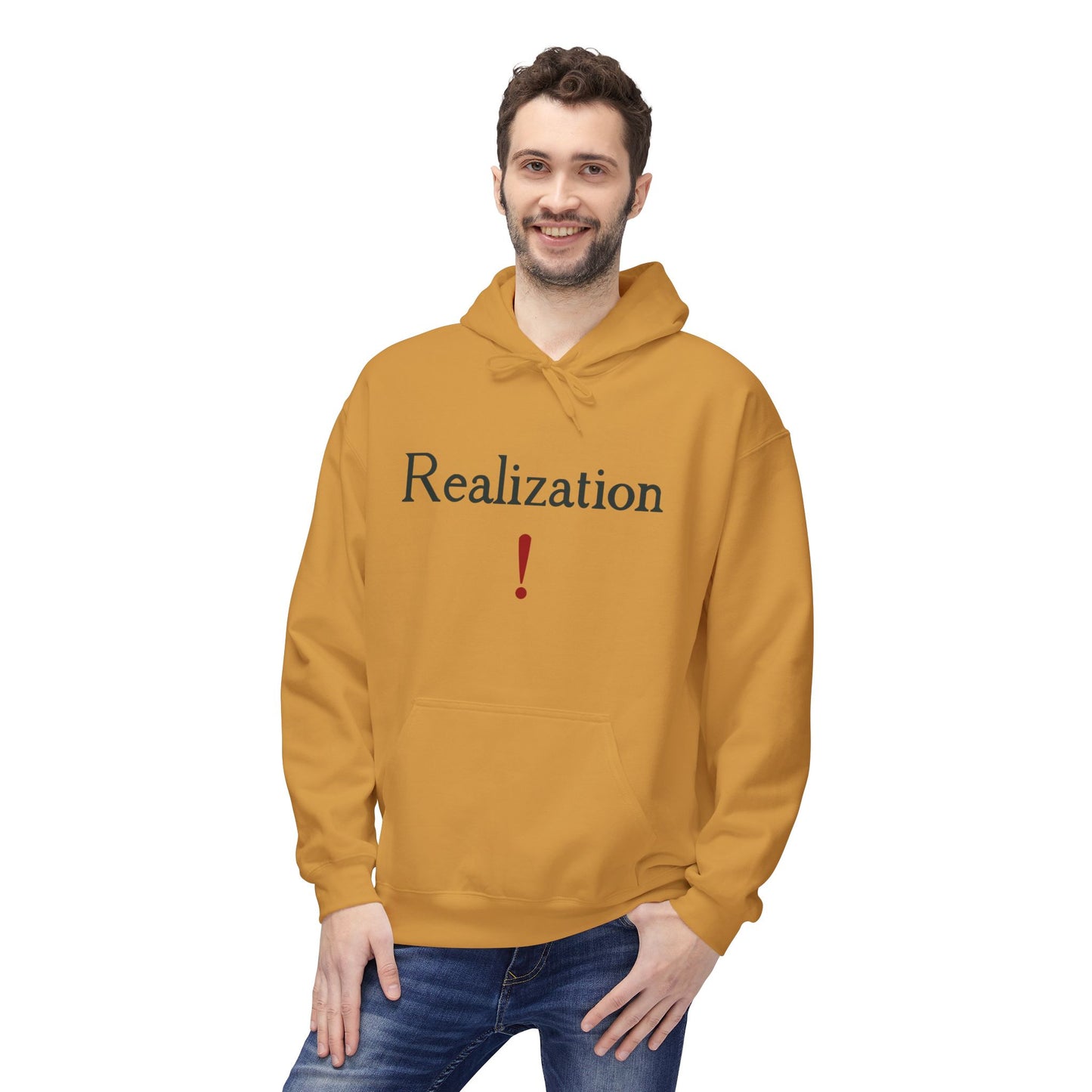 Realization Hoodie — Minimalist Inspirational Sweatshirt