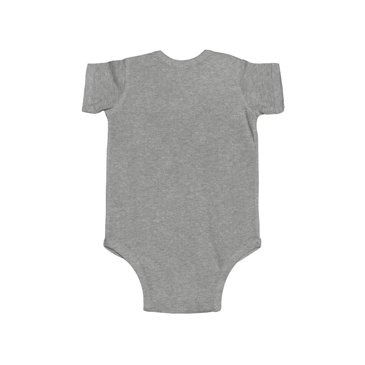 Poppies Floral Black Cat Baby Bodysuit — Black Cat in Red Poppy Floral Frame