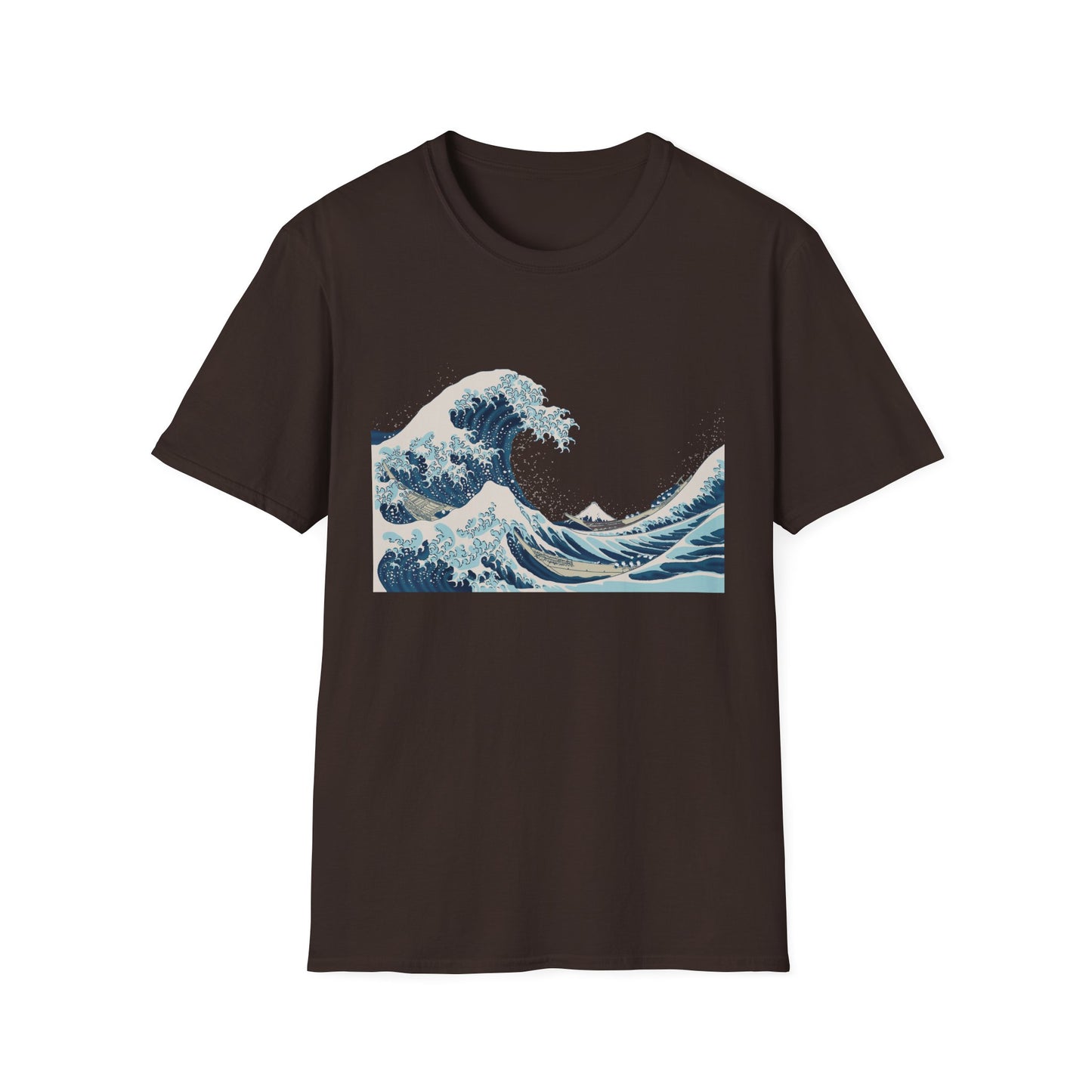 Hokusai Wave Print T‑Shirt — Great Wave Inspired Graphic Tee