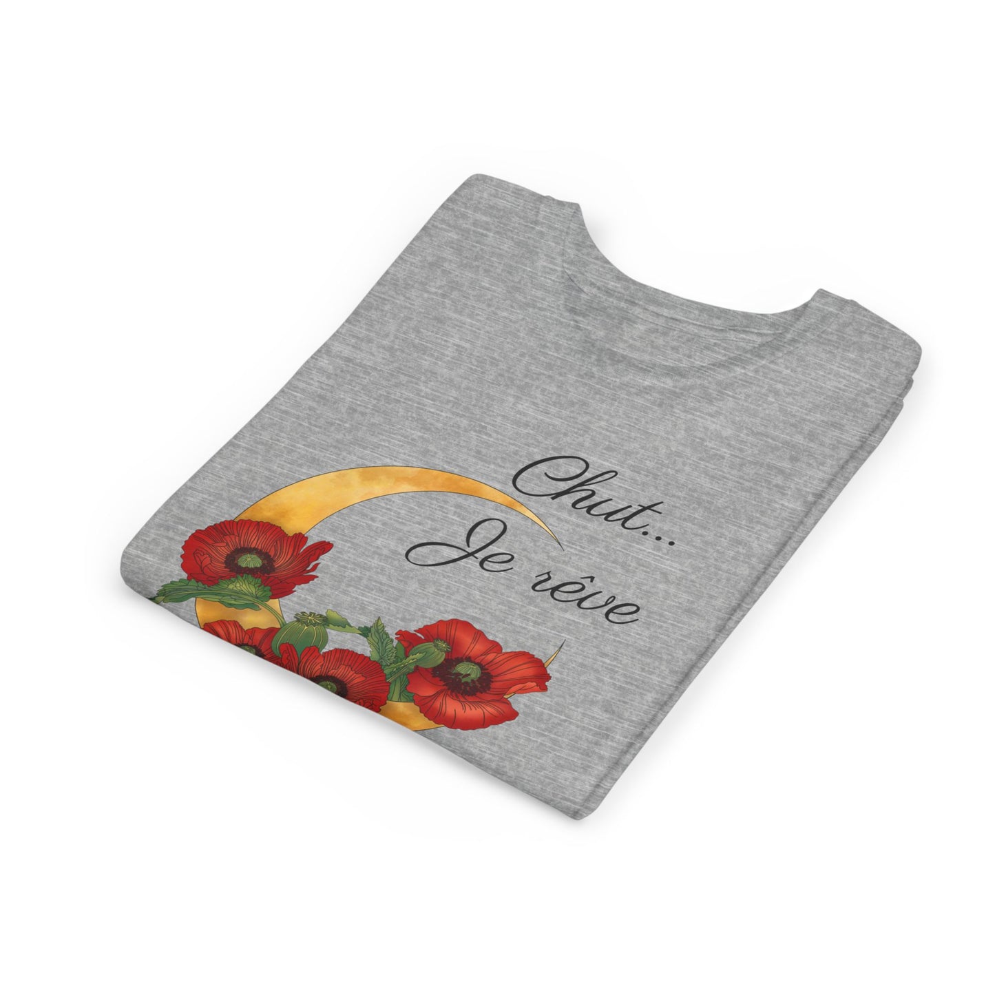 "Chut... Je rêve" French Script Kids Shirt