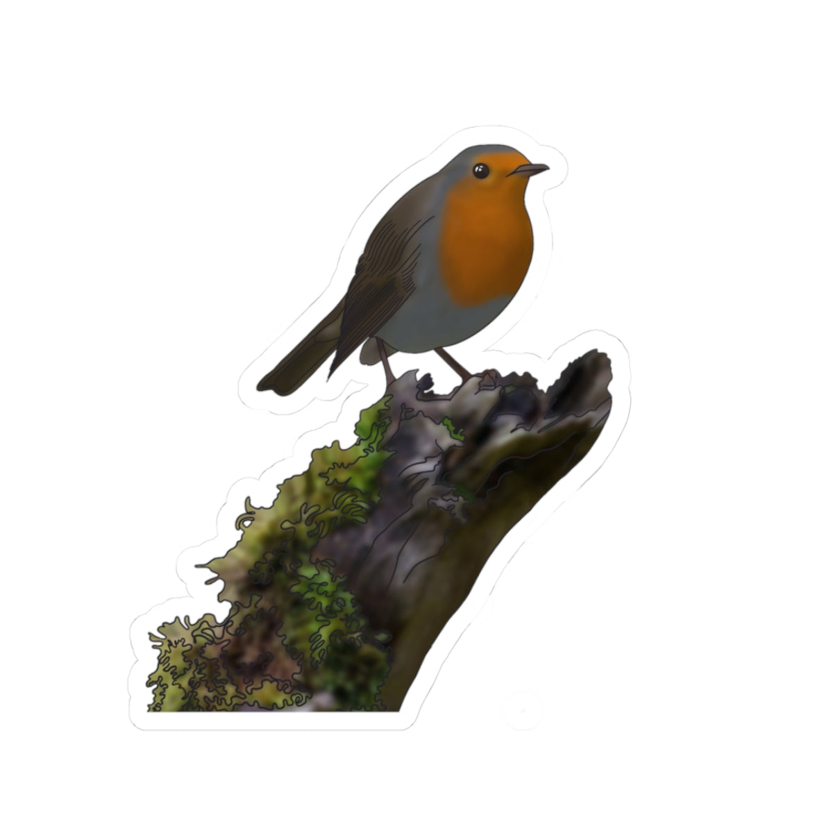 European Robin sticker