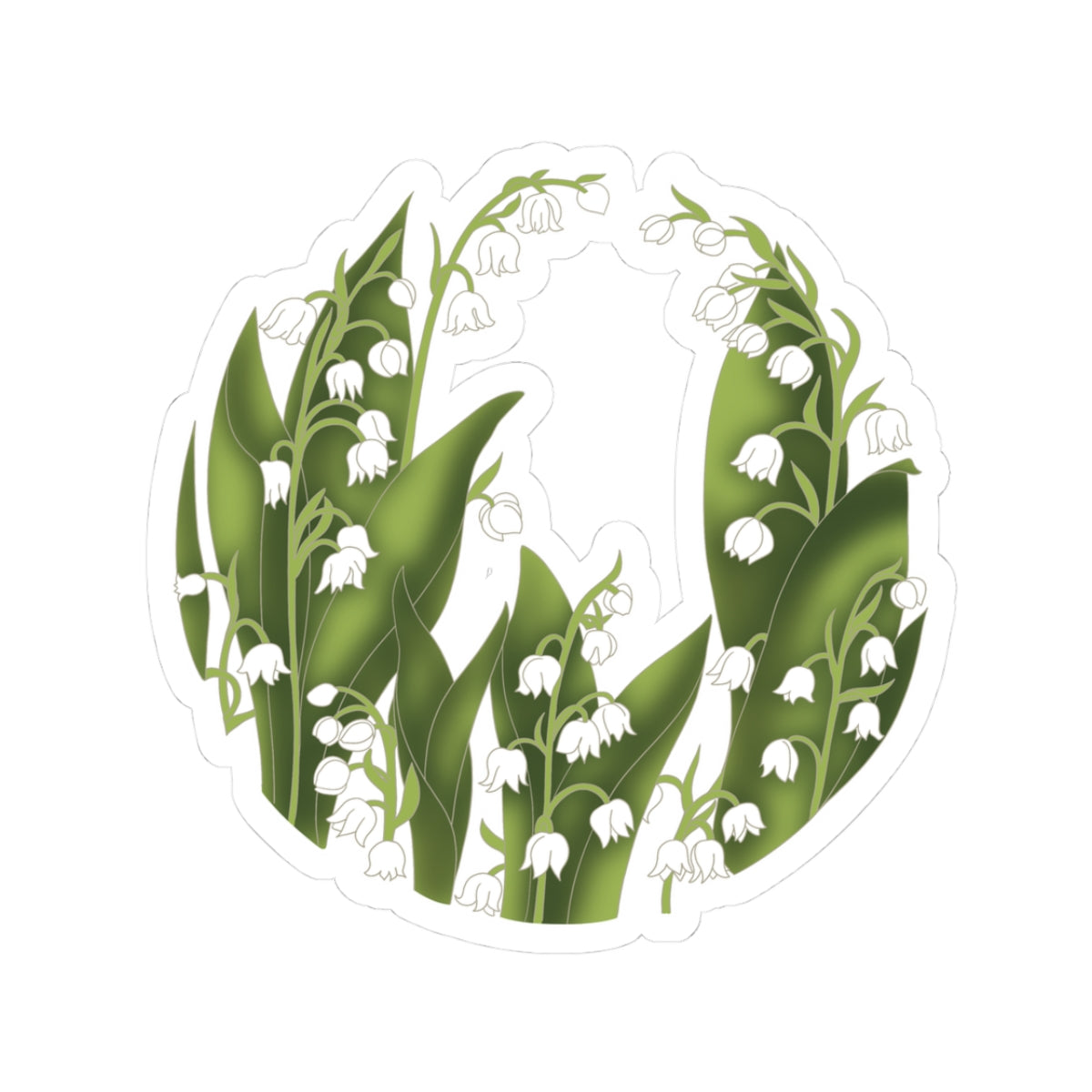 Lily of the Valley sticker